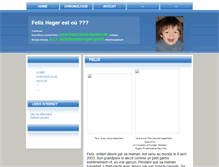 Tablet Screenshot of francais.felix-info.net